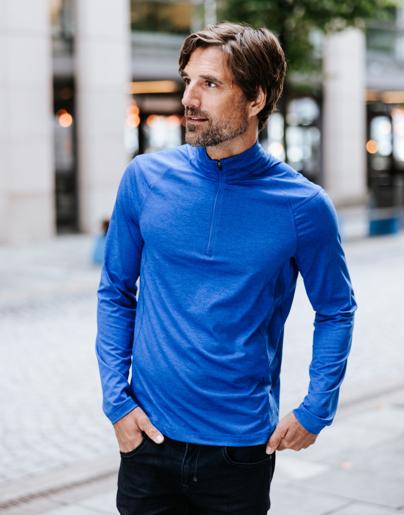 Milano 1/4 Lynlås Pullover