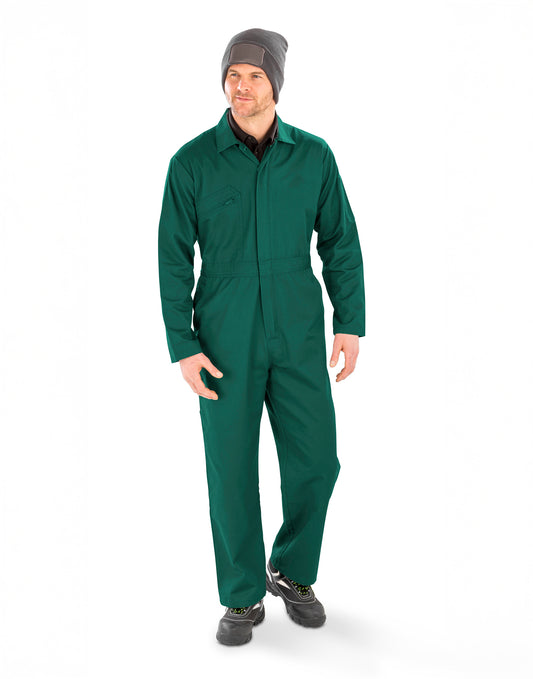 Overall med lynlås foran