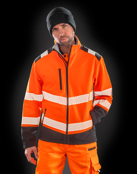 Ripstop Sikkerheds Softshell Jakke