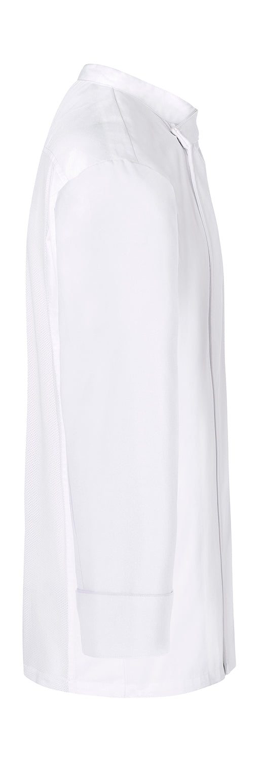 Hvid Basic Kokkejakke