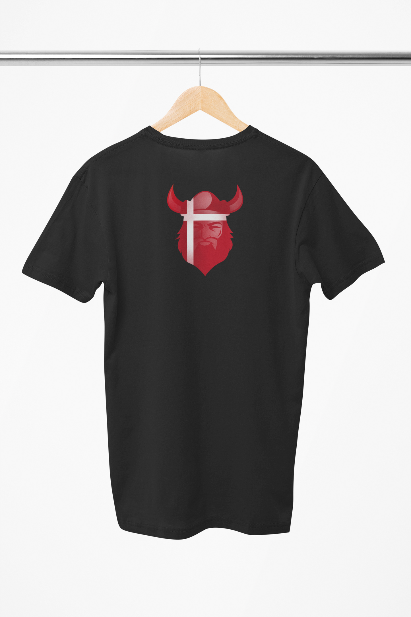 Dansk Viking t-shirt sort