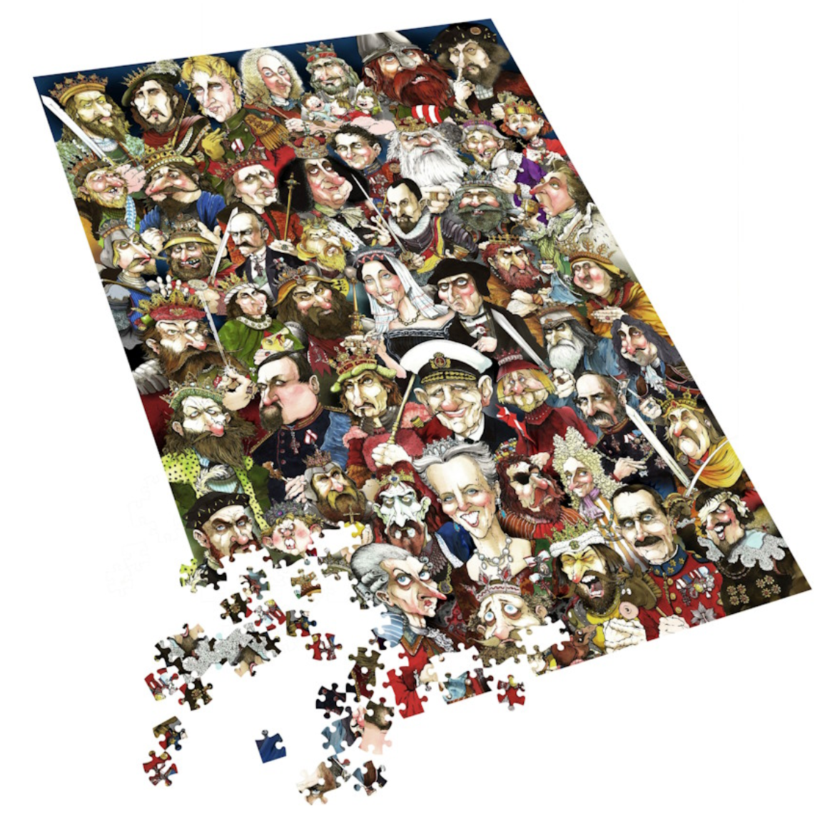 Puslespillet Kongerækken af Morten Ingemann