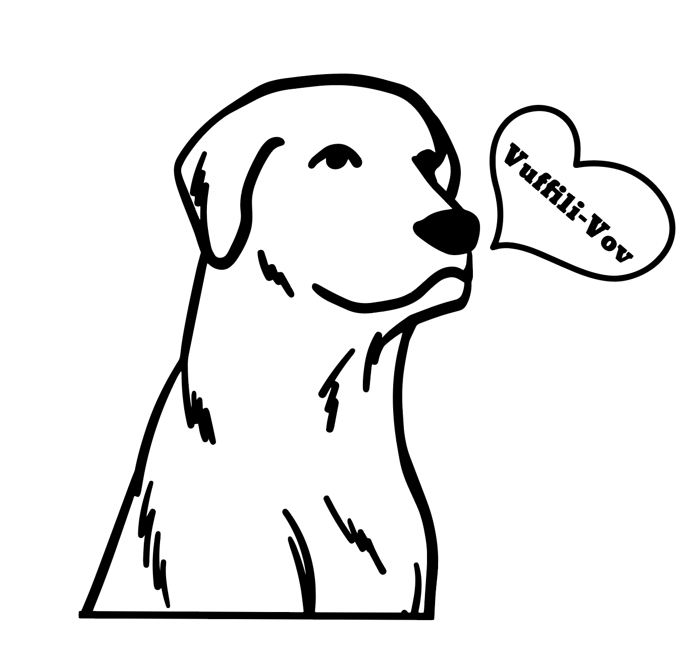 Vuffili-vov - T-shirt