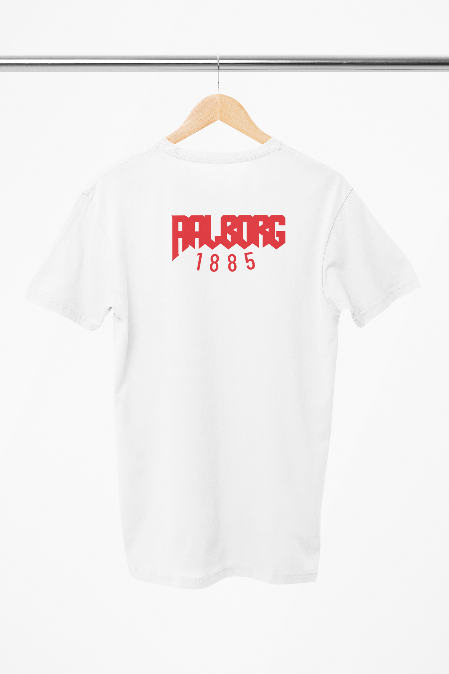 aalborg 1885 hvid t-shirt