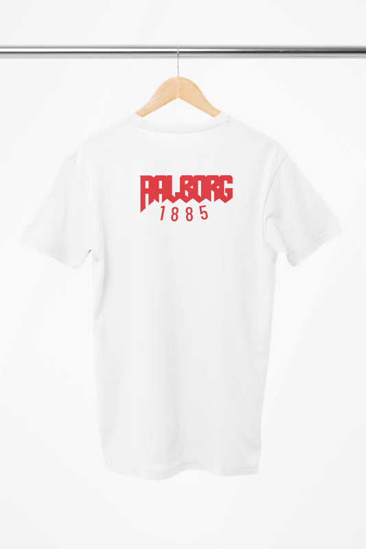 aalborg 1885 hvid t-shirt
