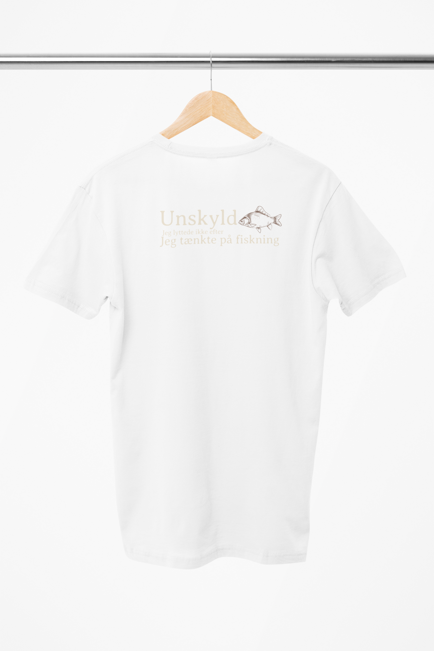 Jeg tænker på fiskeri - T-shirt