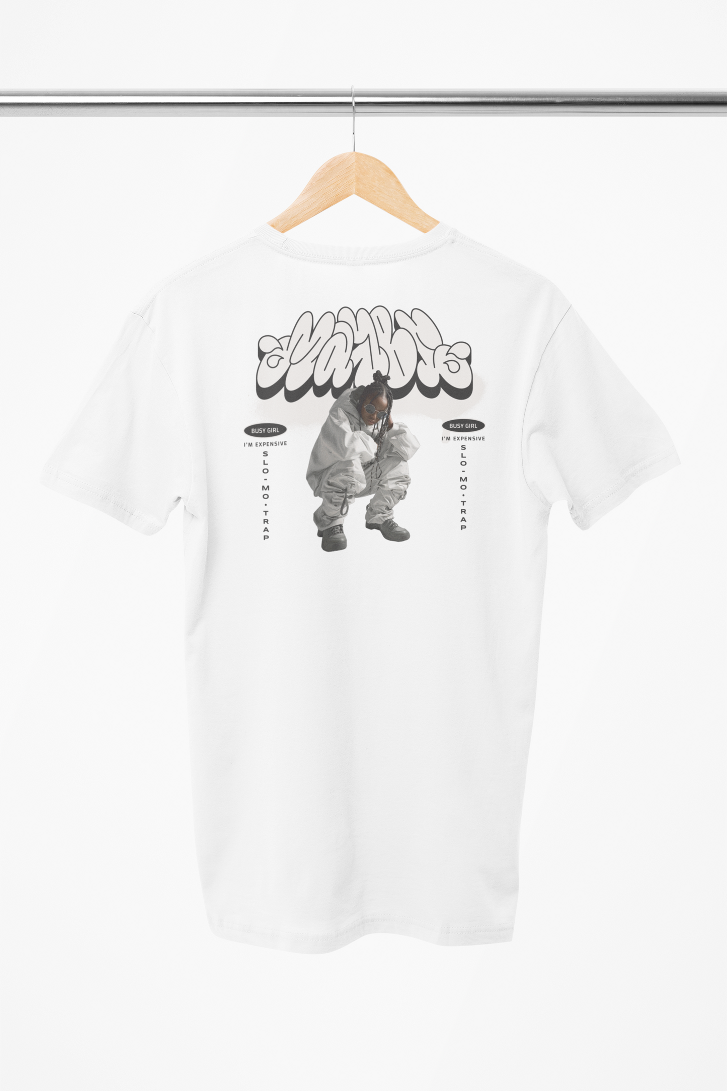 Busy Girl Graff - T-shirt