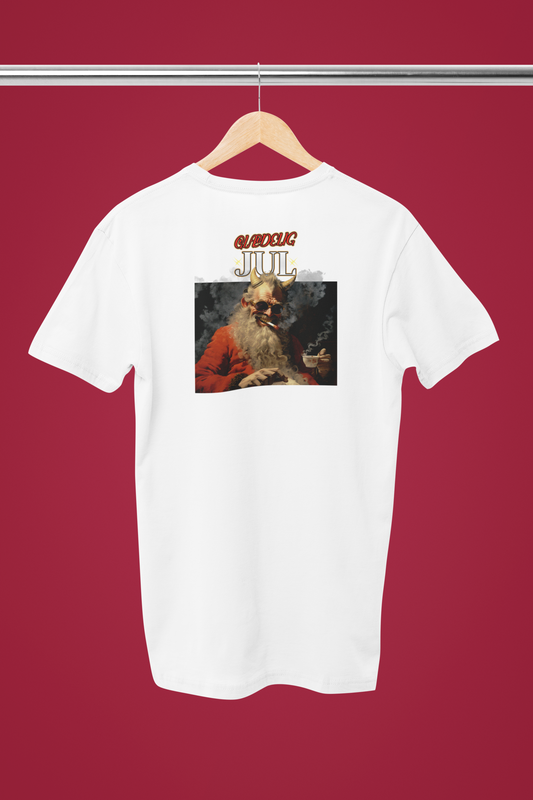 Glædelig Jul - hvid T-shirt