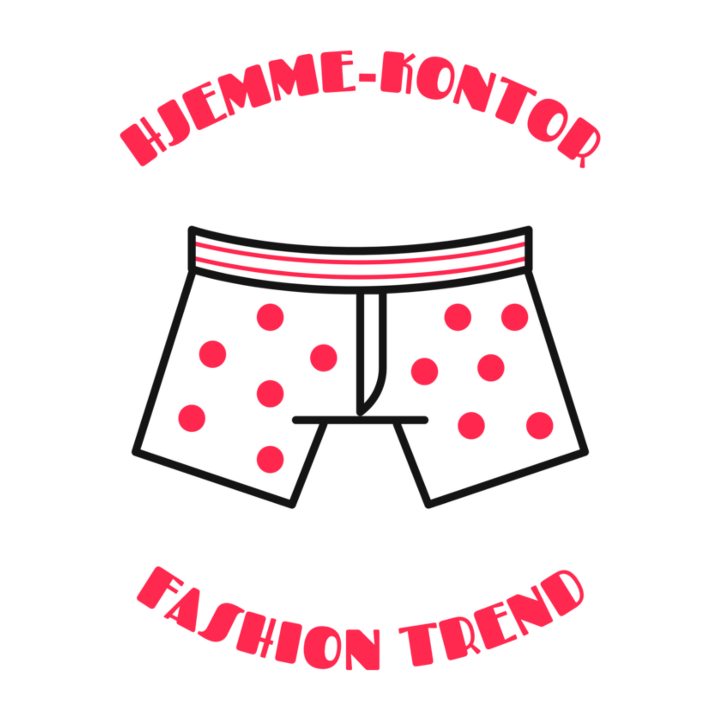 Hjemme-Kontor - T-shirt - Coolshirts.dk