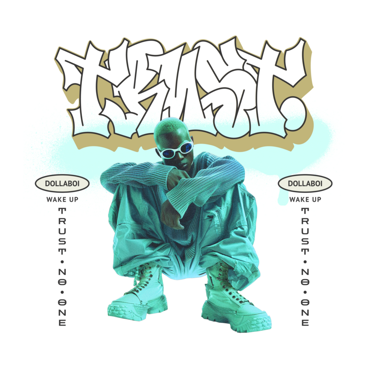 Trust Throw Up - T-shirt