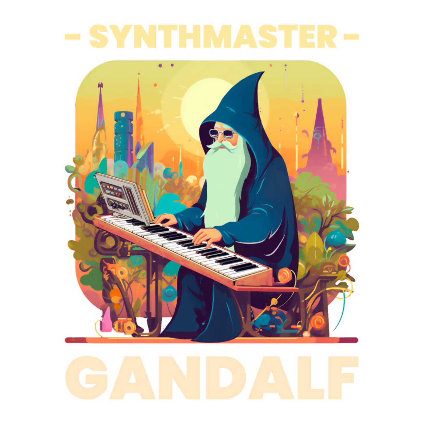 Synthmaster Gandalf - T-shirt