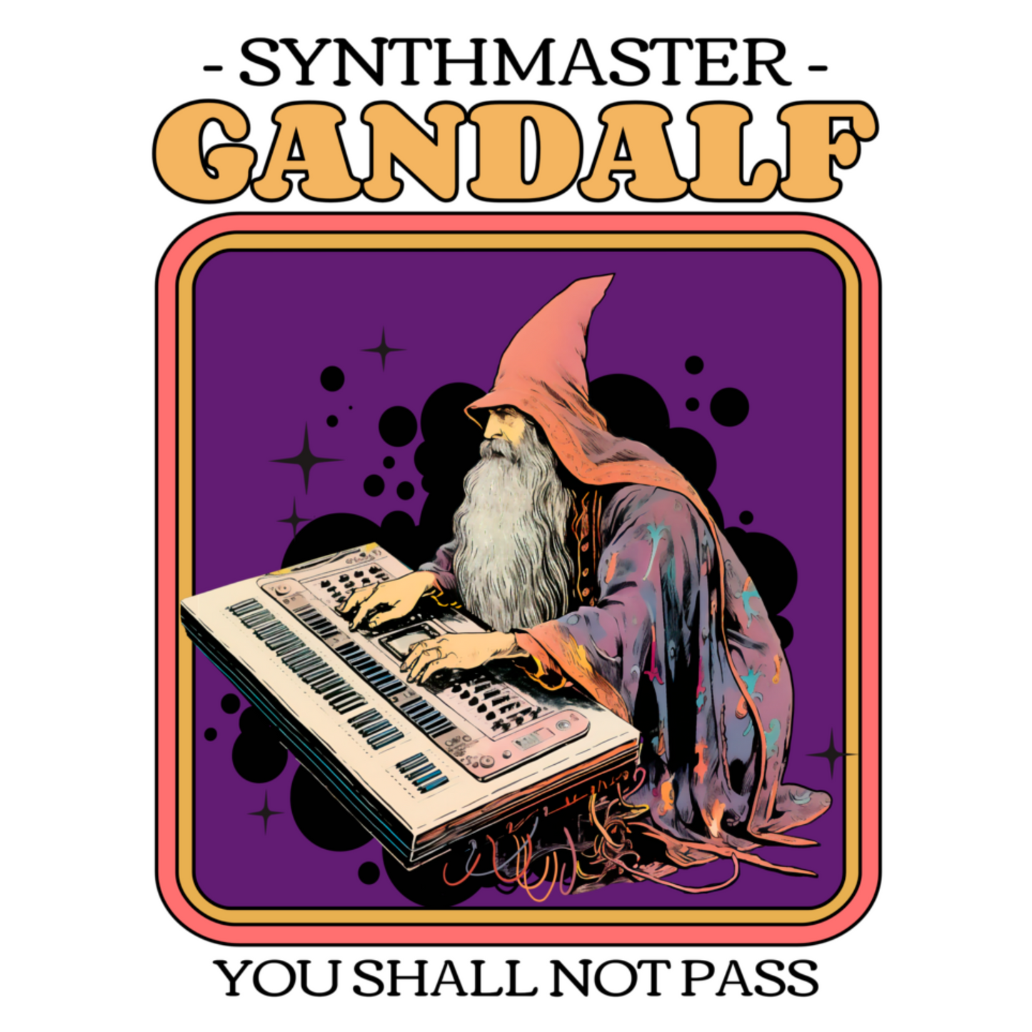 You Shall Not Pass - T-shirt - Coolshirts.dk