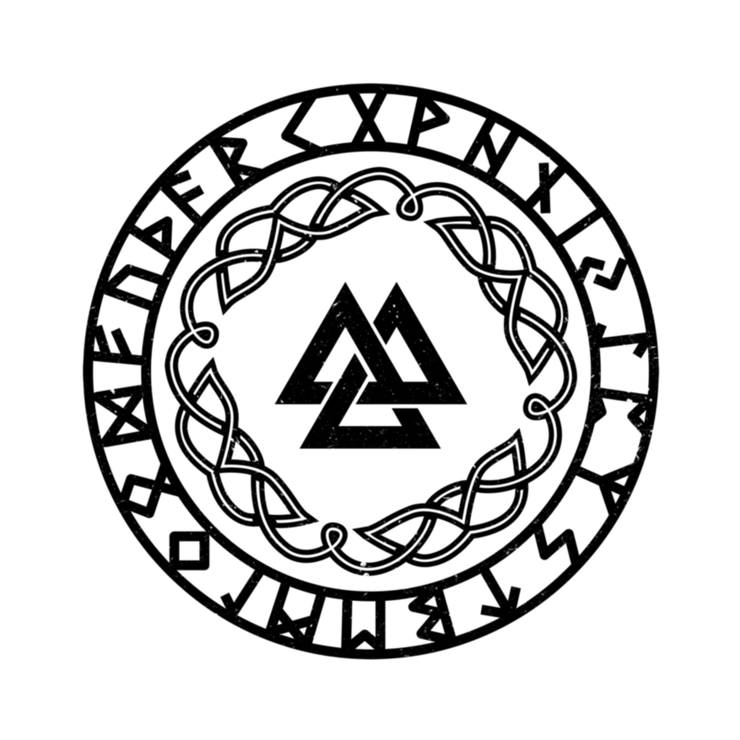 Valknut t-shirt design