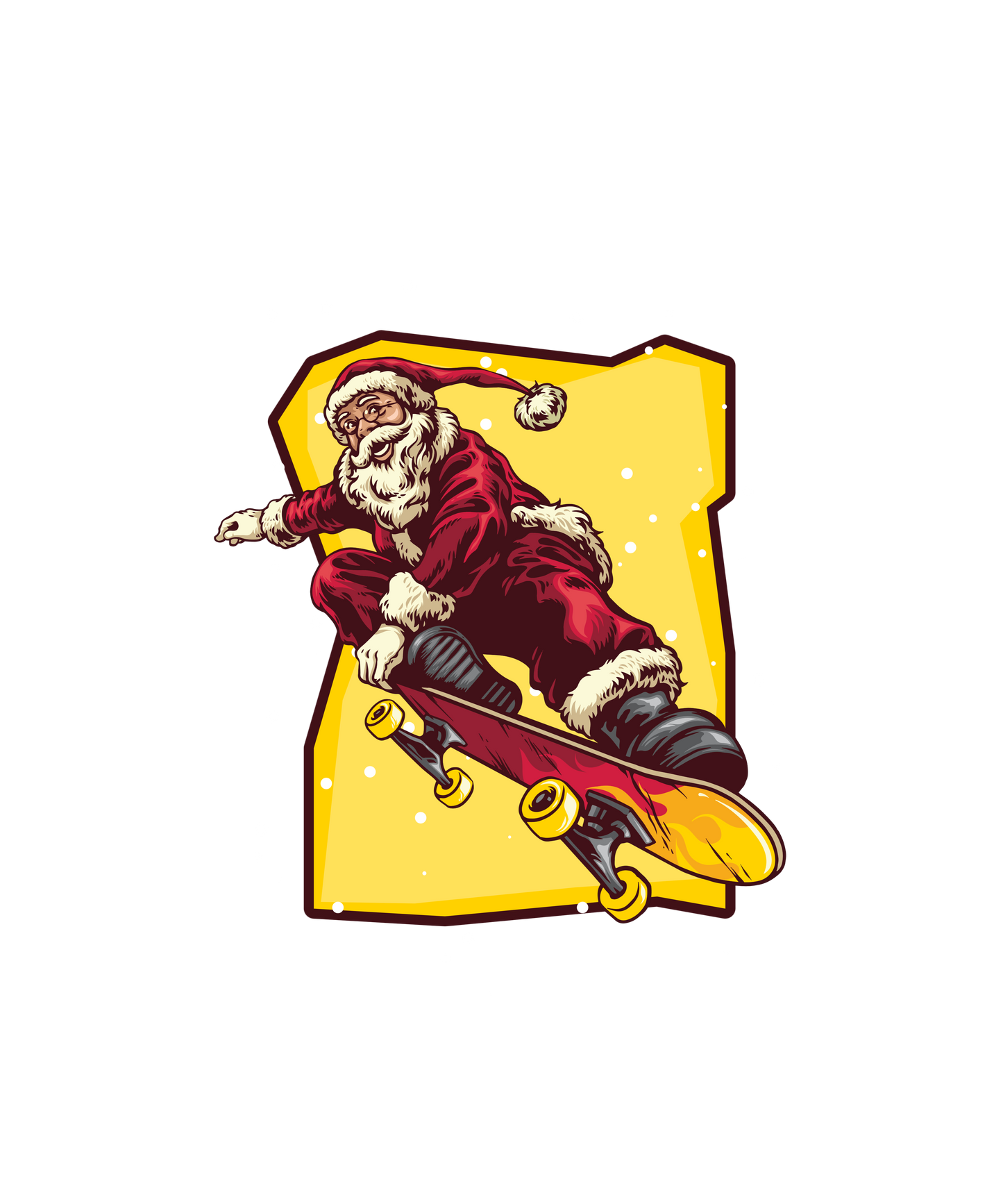 Skater Julemand - T-shirt
