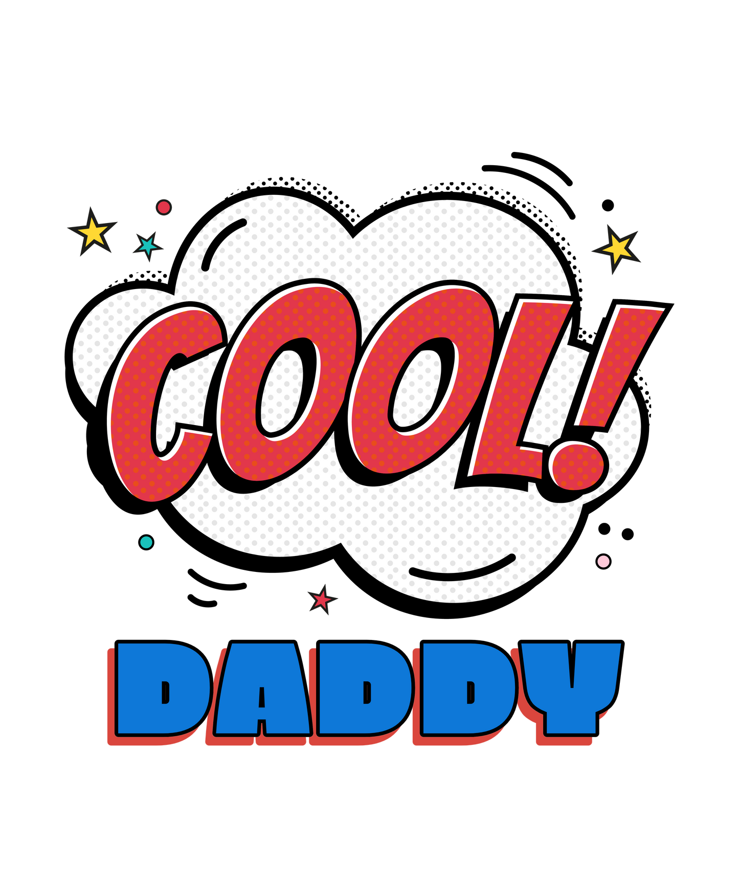 Cool daddy - T-shirt - Coolshirts.dk