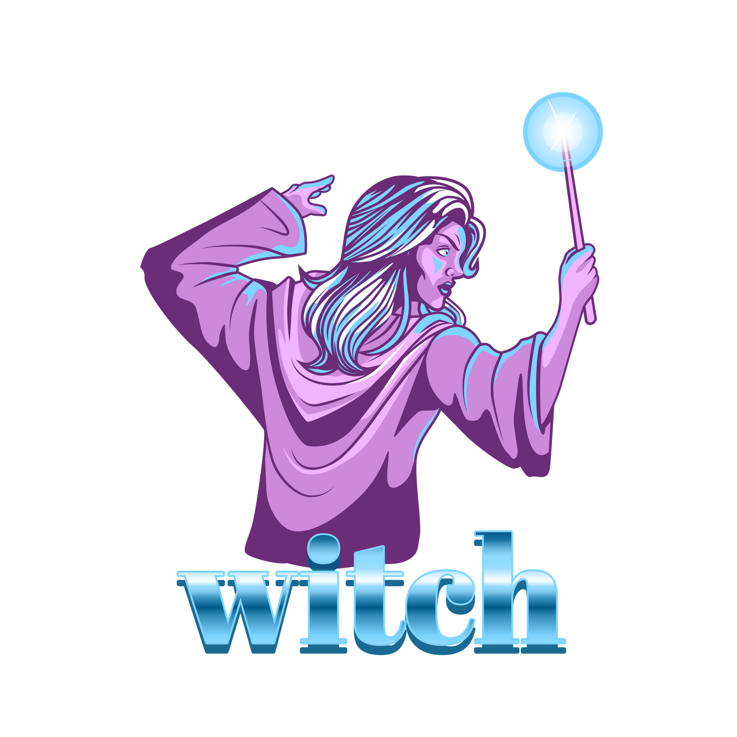 Witch - T-Shirt - Coolshirts.dk