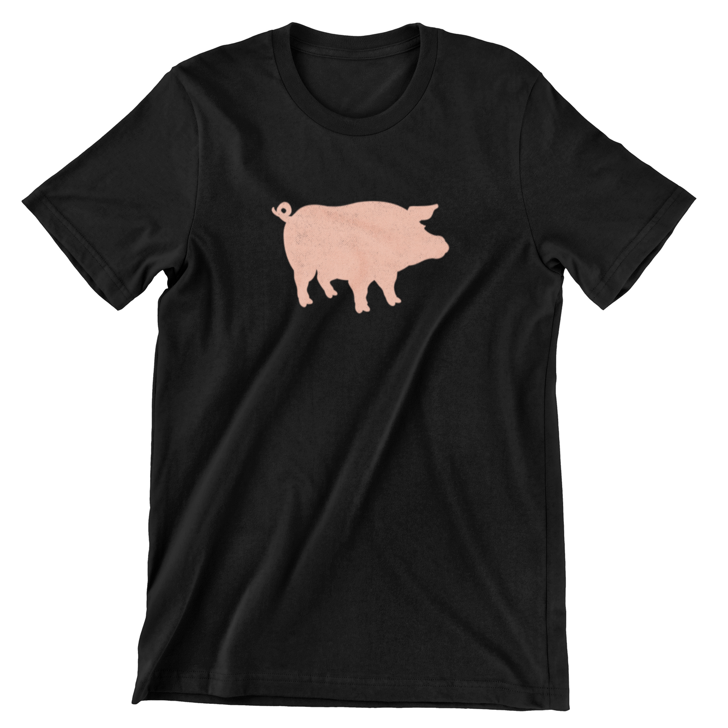 Gris sort T-shirt