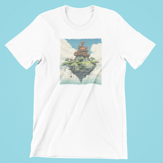 Slot i himlen Ghibli T-shirt