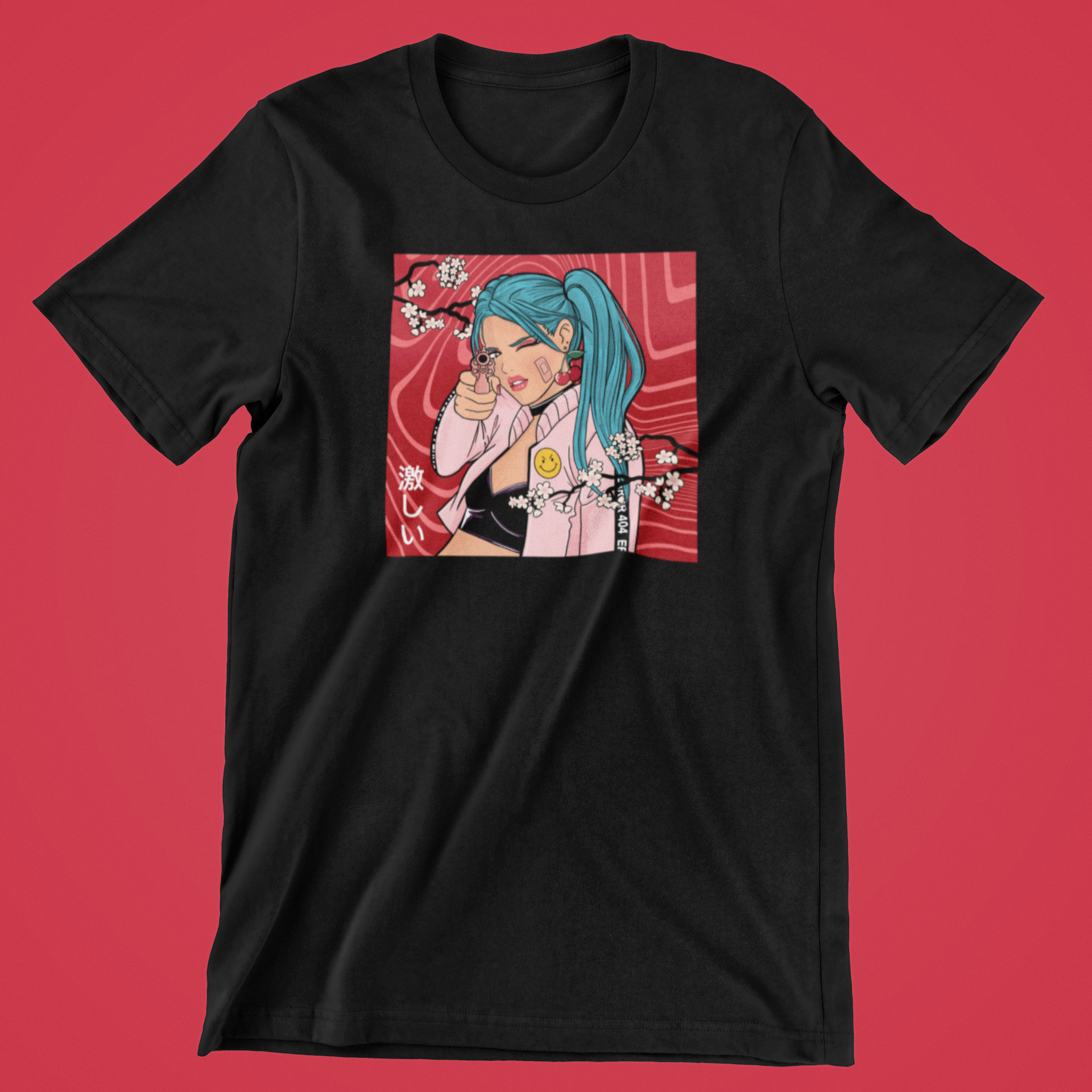 Anime pige - T-shirt