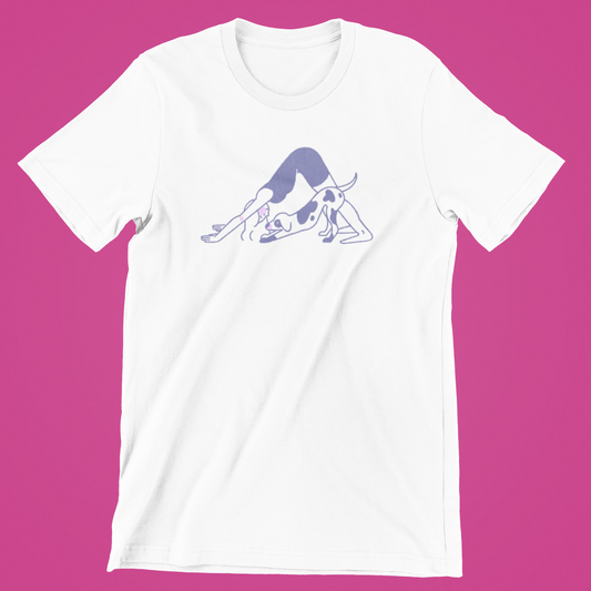 Yoga (hunden) - T-shirt