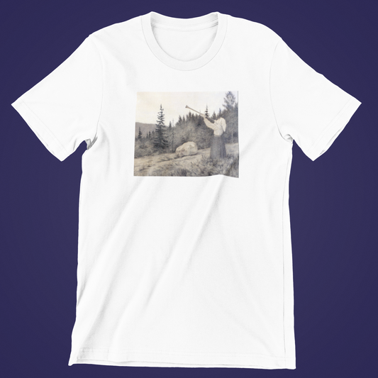 Theodor Kittelsens, Op under Fjeldet toner en Lur T-shirt