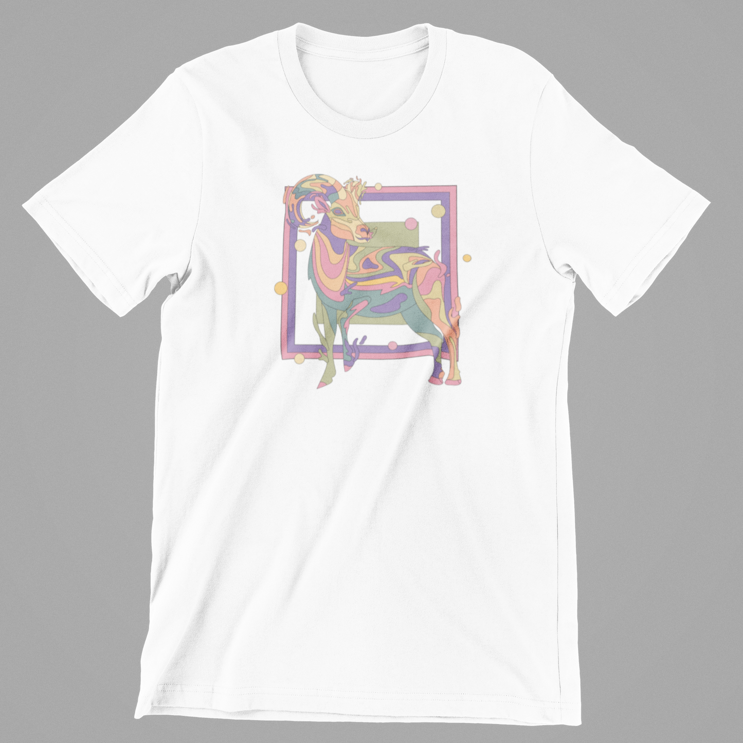 Vædder Stjernetegn hvid T-shirt