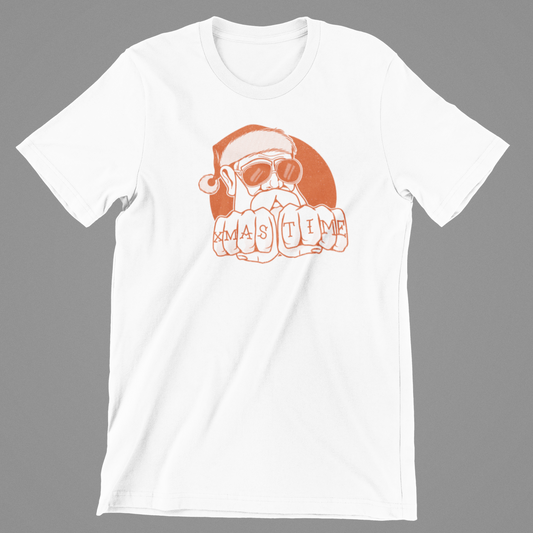 Julet T-shirt med sej julemand