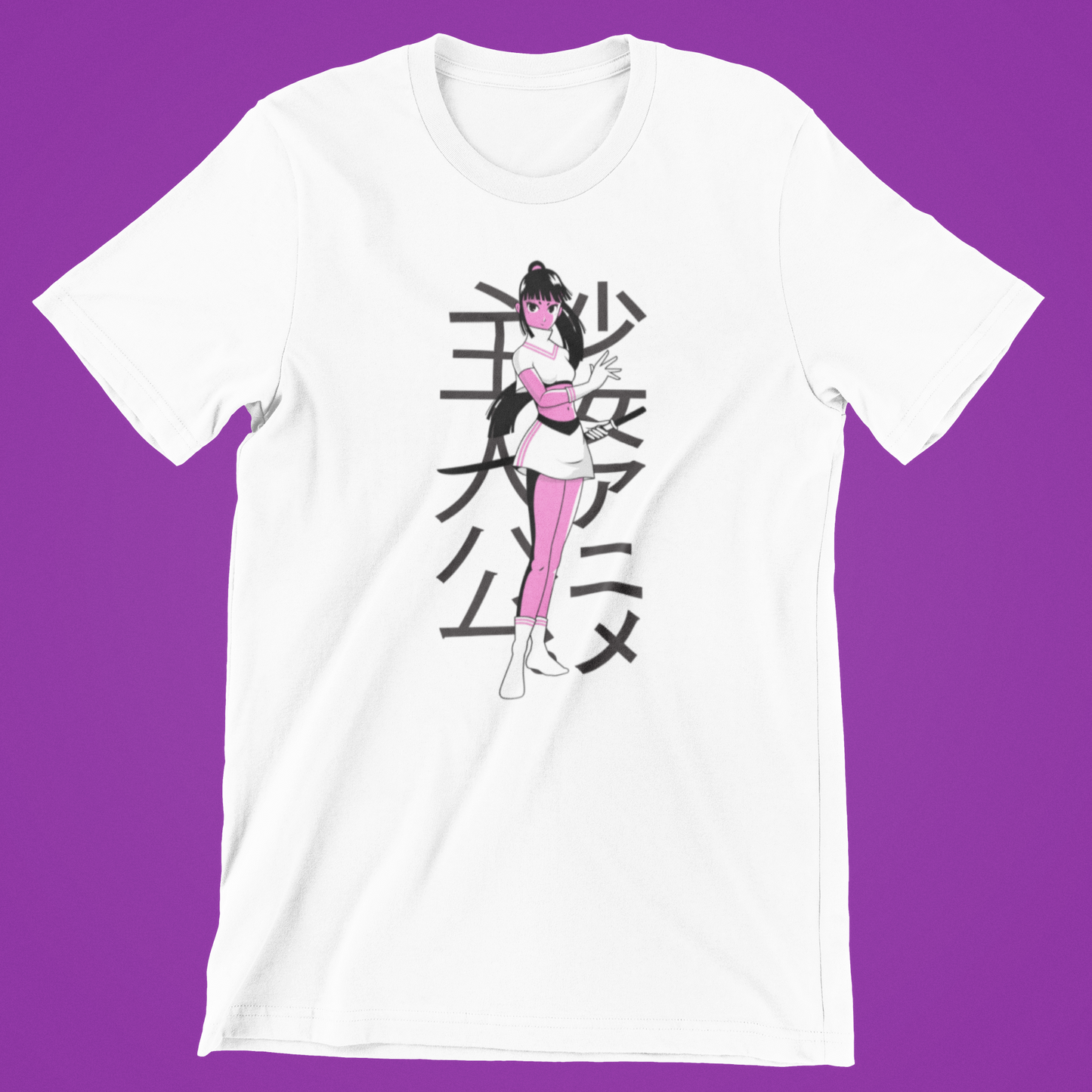Pige med Samuraisværd (Anime) - T-shirt