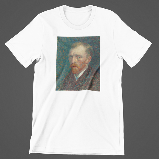 Vincent van Gogh hvid T-shirt
