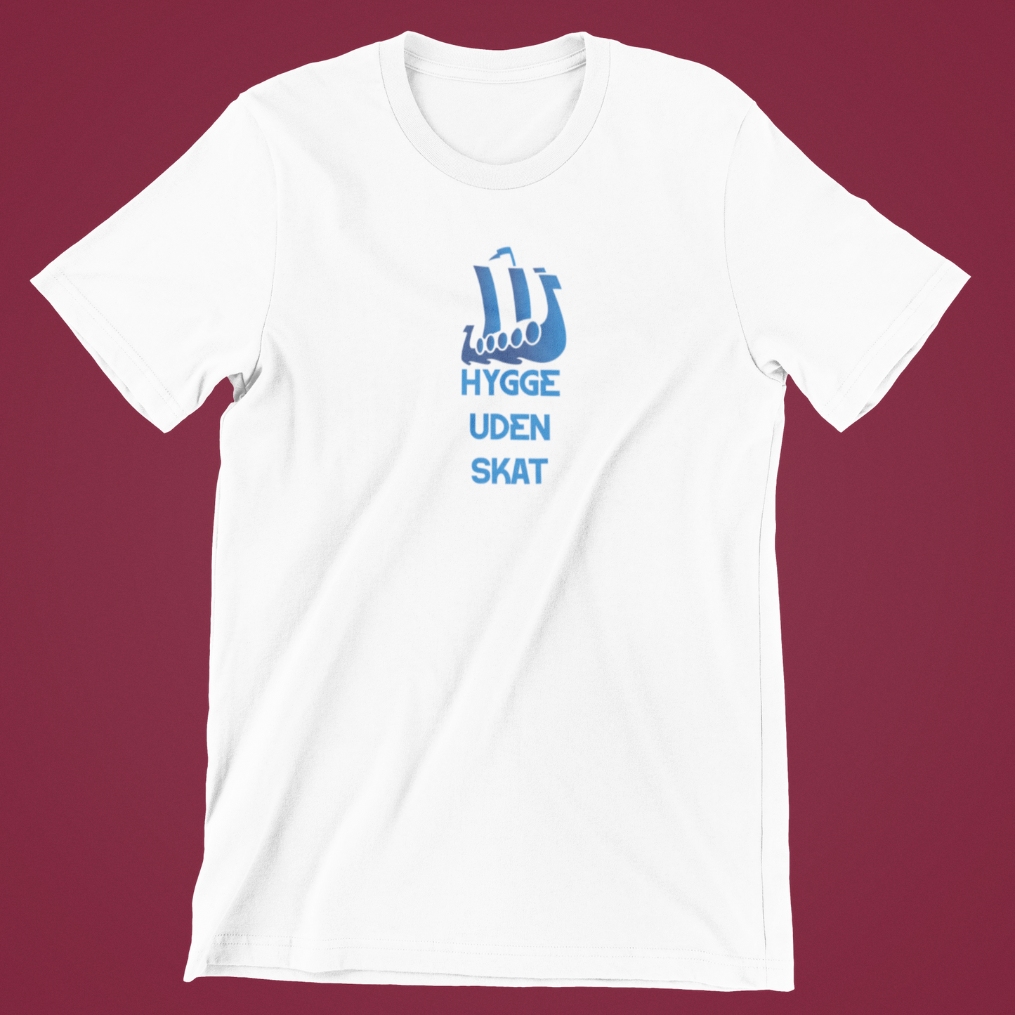 Hygge uden Skat hvid T-shirt