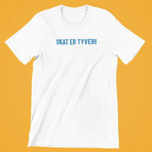 Skat er Tyveri - T-shirt