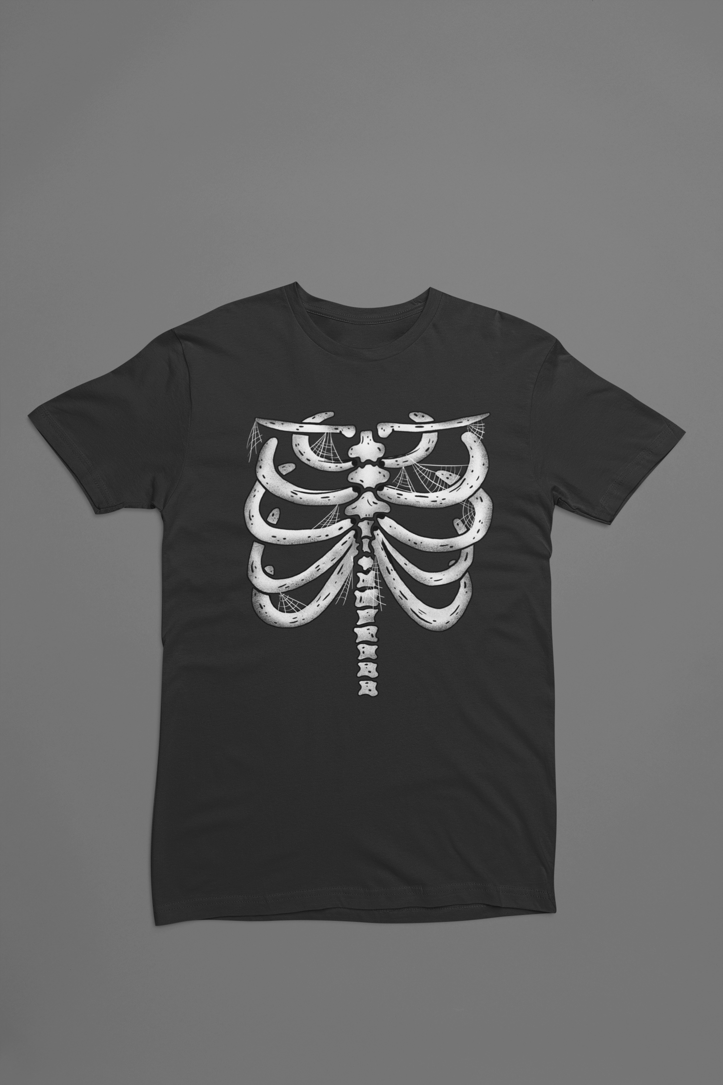 Skelet - sort T-shirt