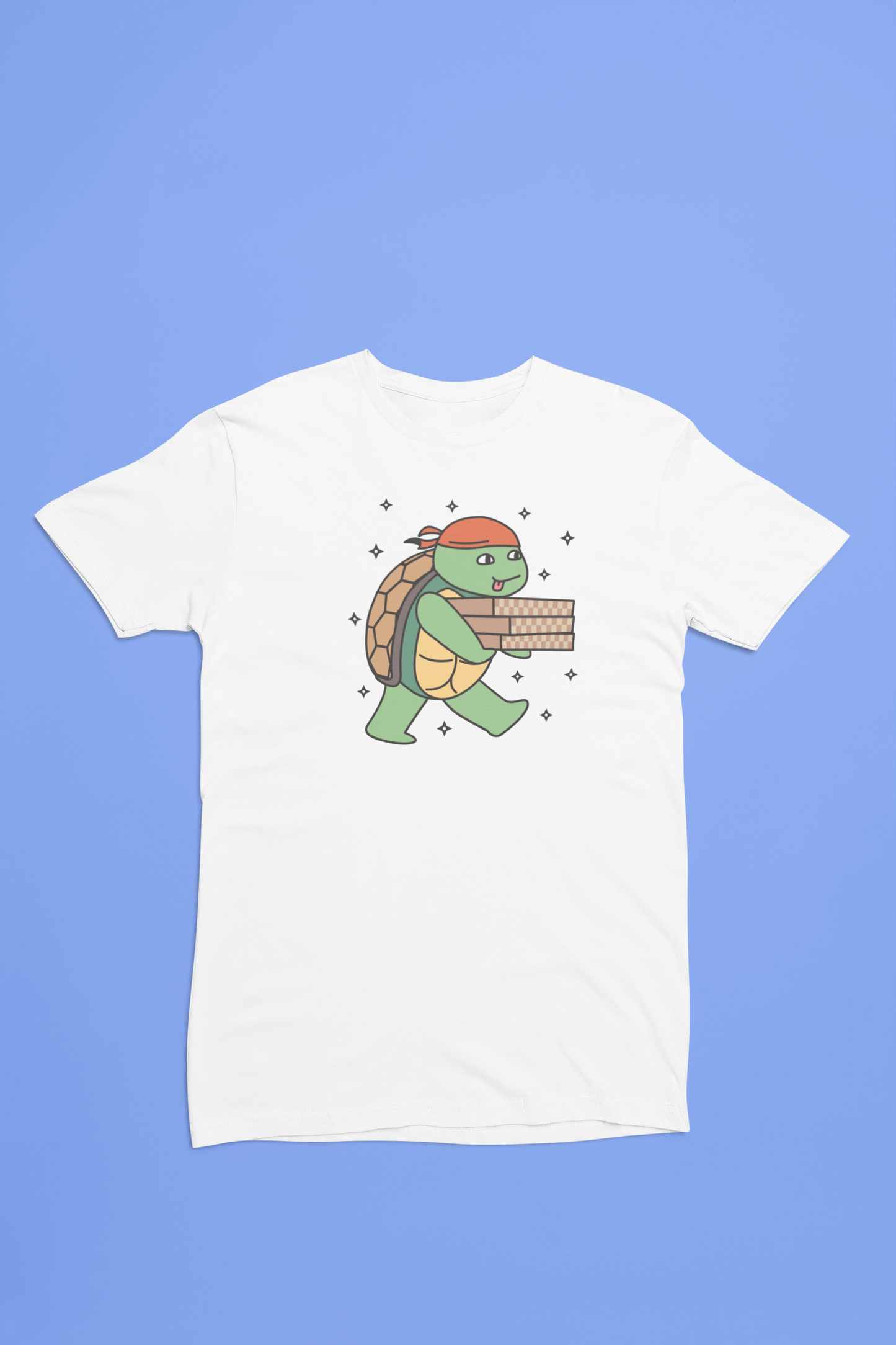 Ninja Turtles - T-shirt i hvid