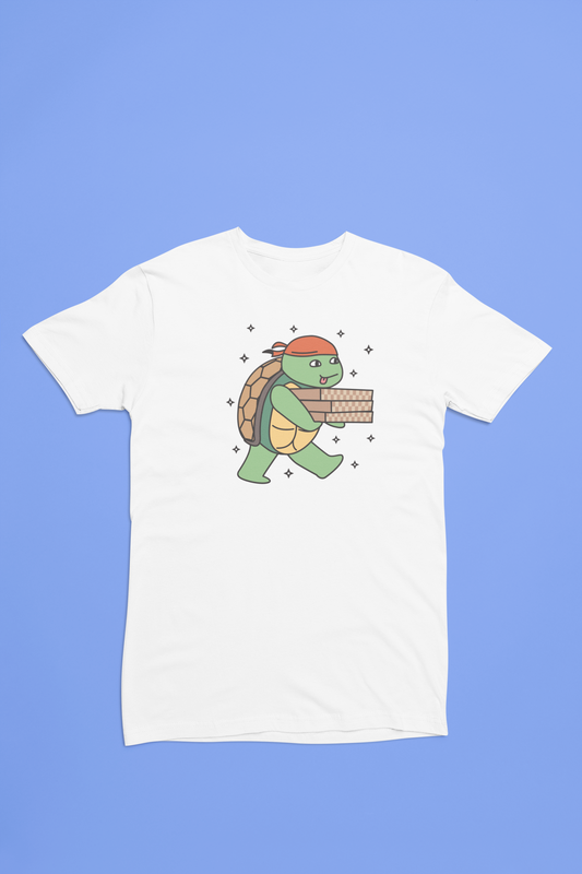 Ninja Turtles - T-shirt i hvid