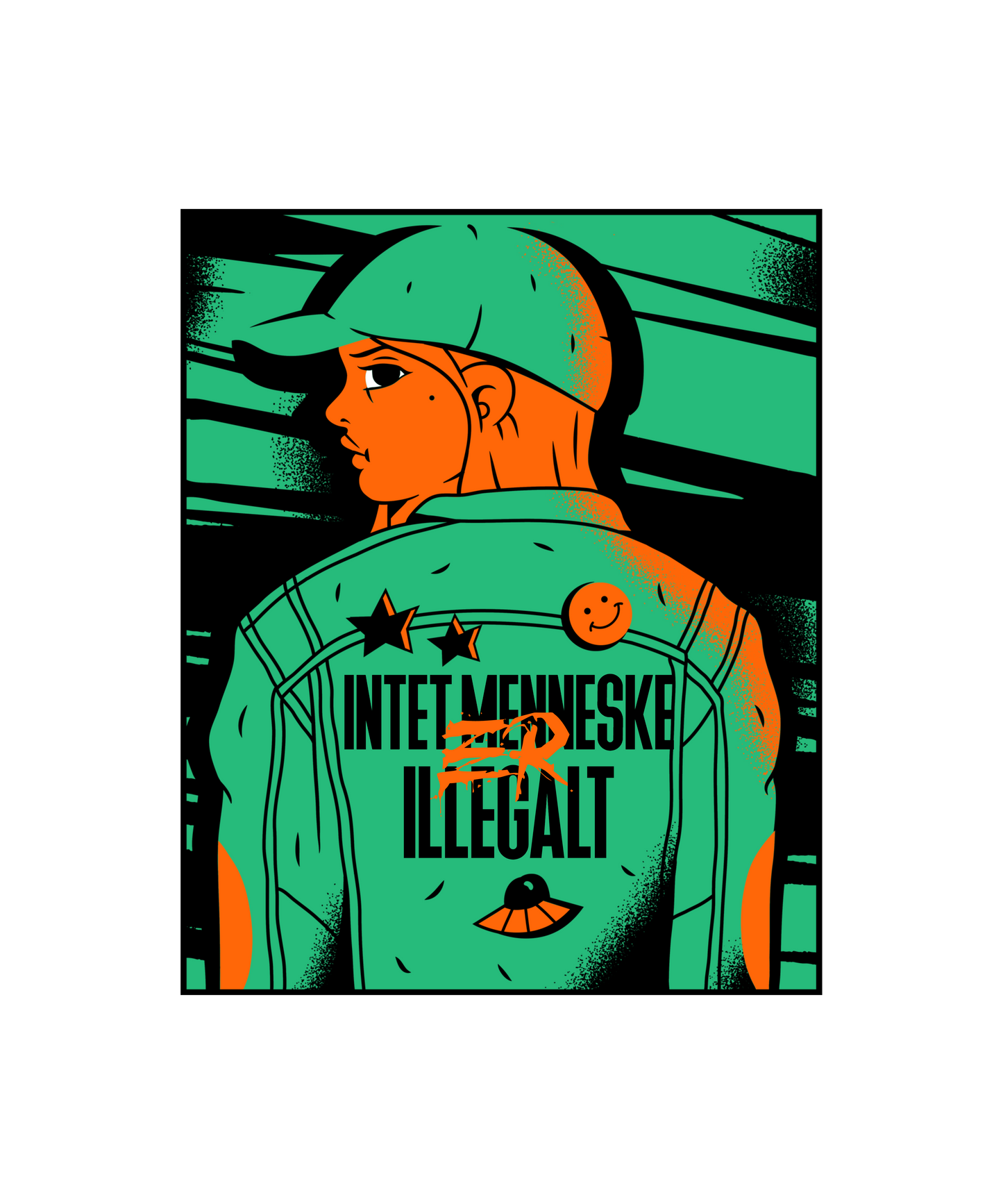 Intet Menneske Er Illegalt - T-shirt