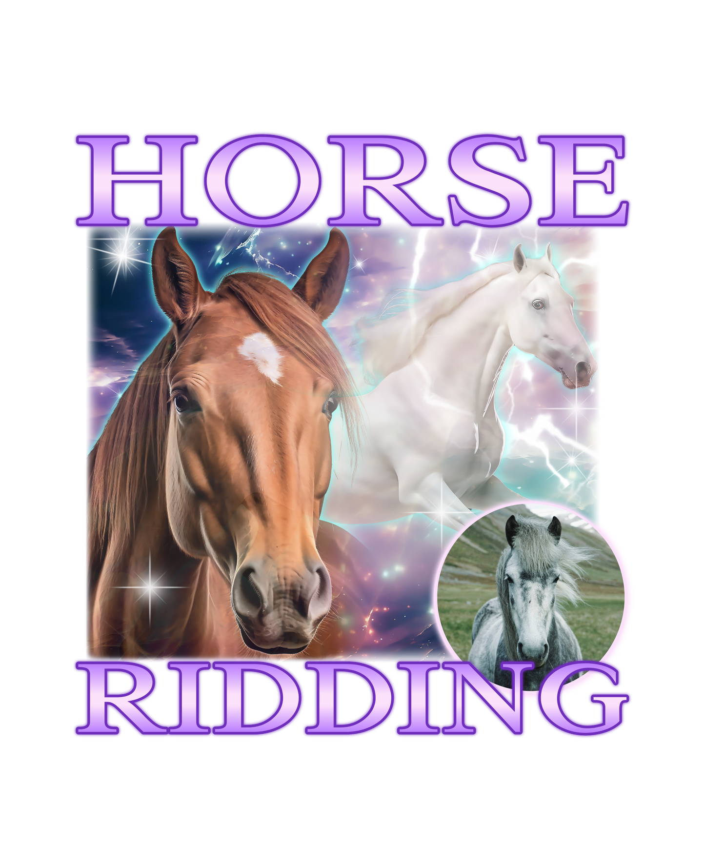 Ridning - T-shirt