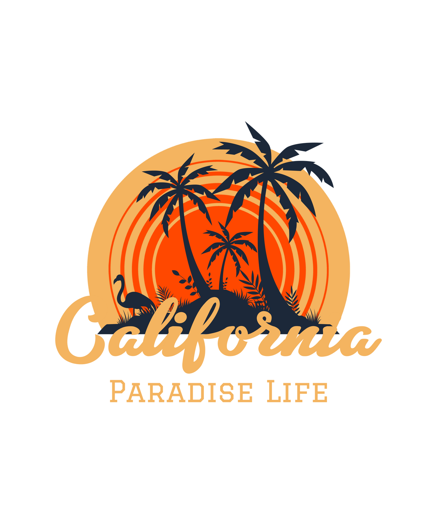 Paradise life – T-shirt - Coolshirts.dk