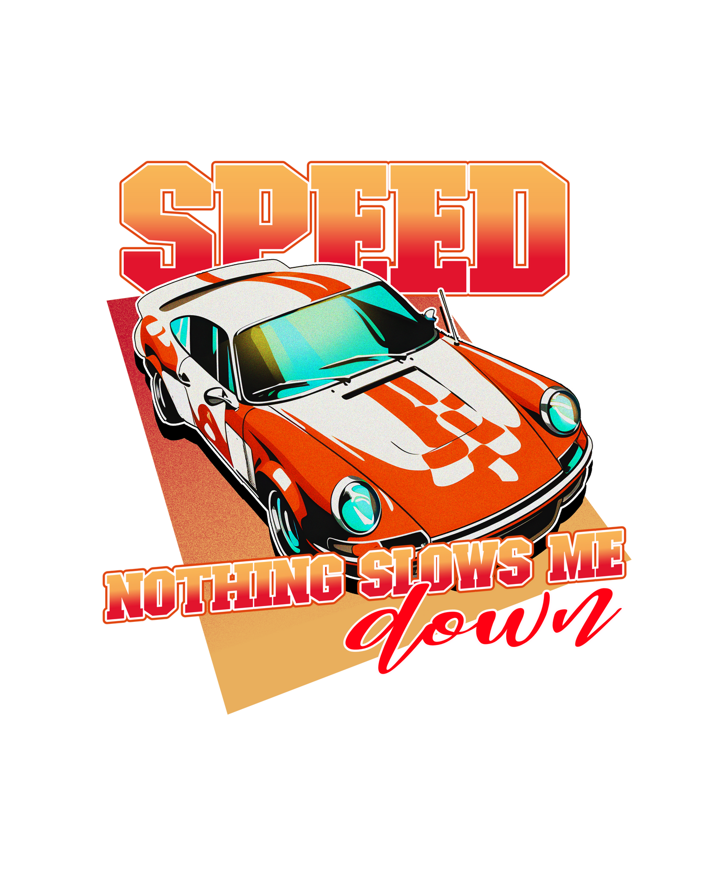 Vintage Racer Bil – Hoodie