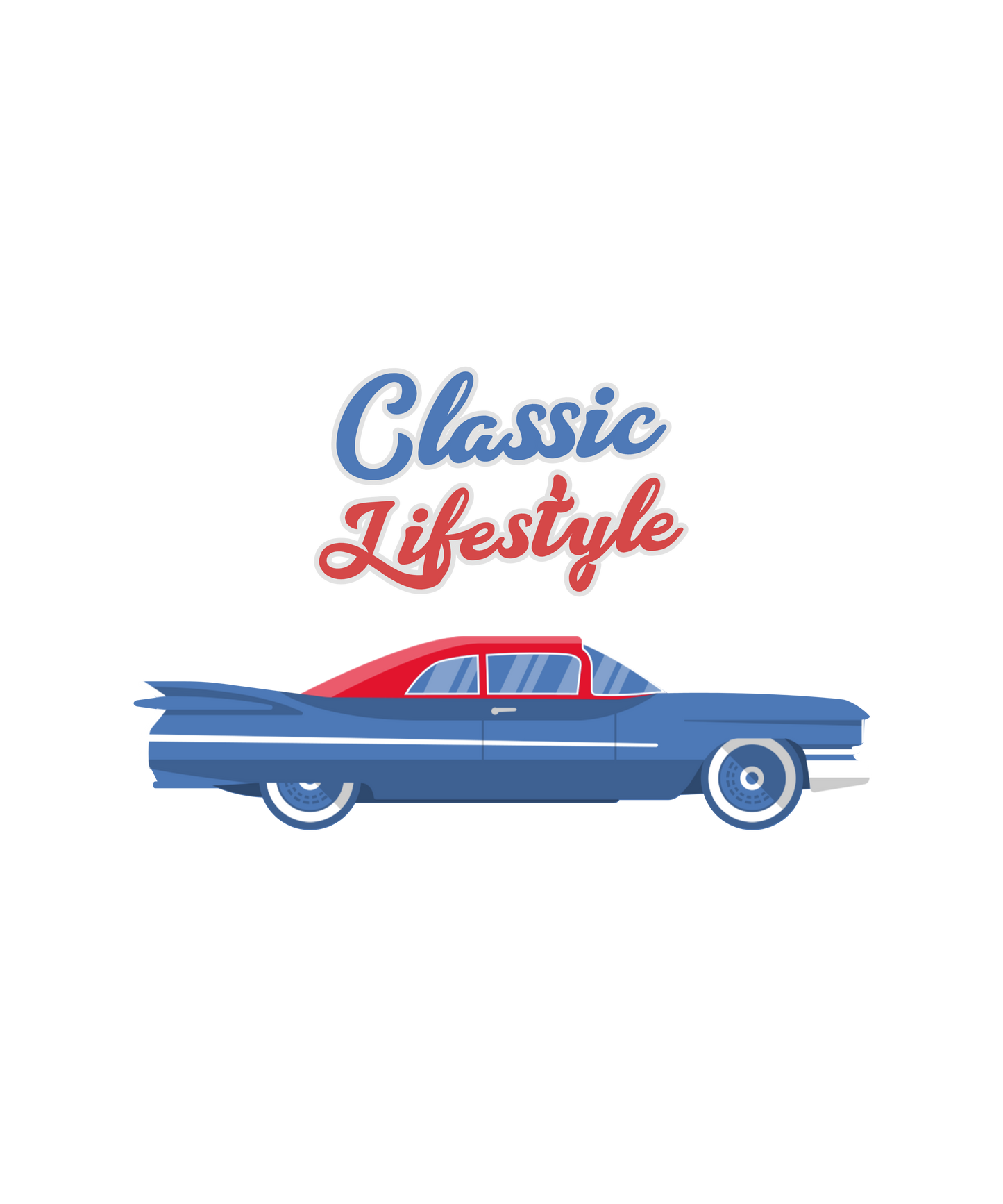 Chevrolet Old School bil - T-shirt - Coolshirts.dk