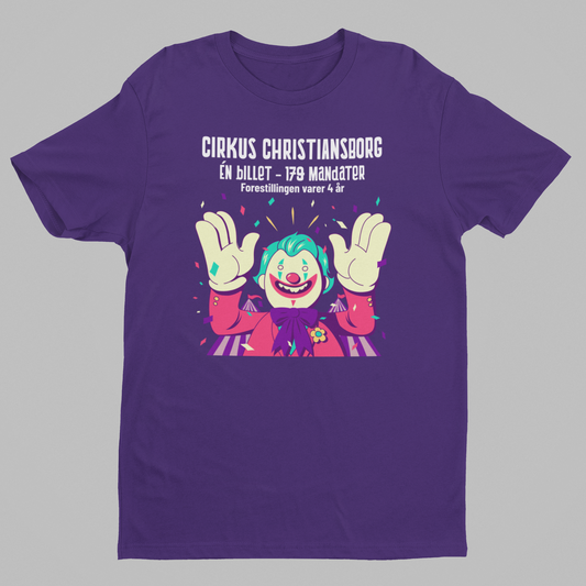 Cirkus Christiansborg lilla T-shirt