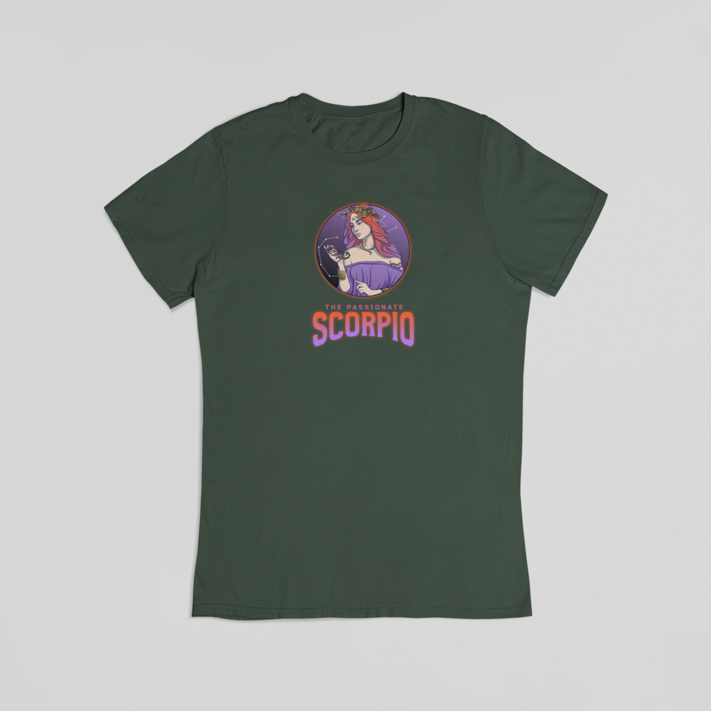 Scorpio grøn T-shirt
