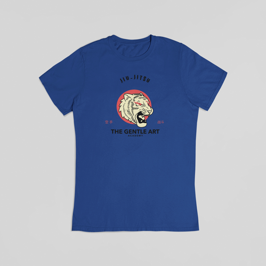 Jiu-jitsu blå T-shirt