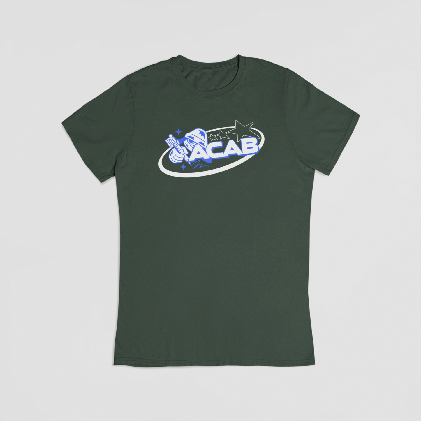 ACAB Graffiti Tag 2 - T-shirt - Coolshirts.dk