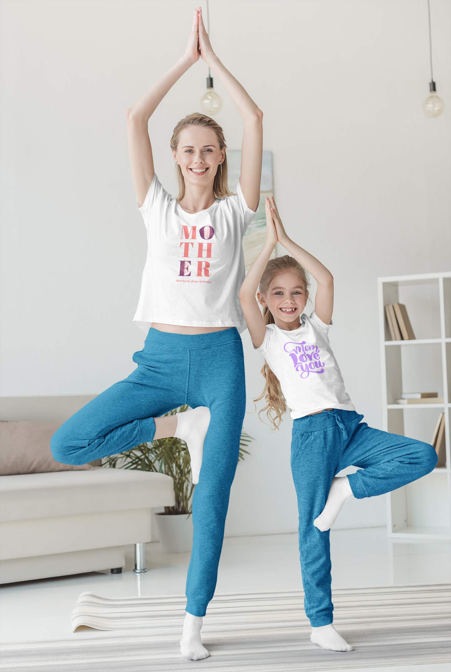 MOTHER, most loved - T-shirt - Coolshirts.dk