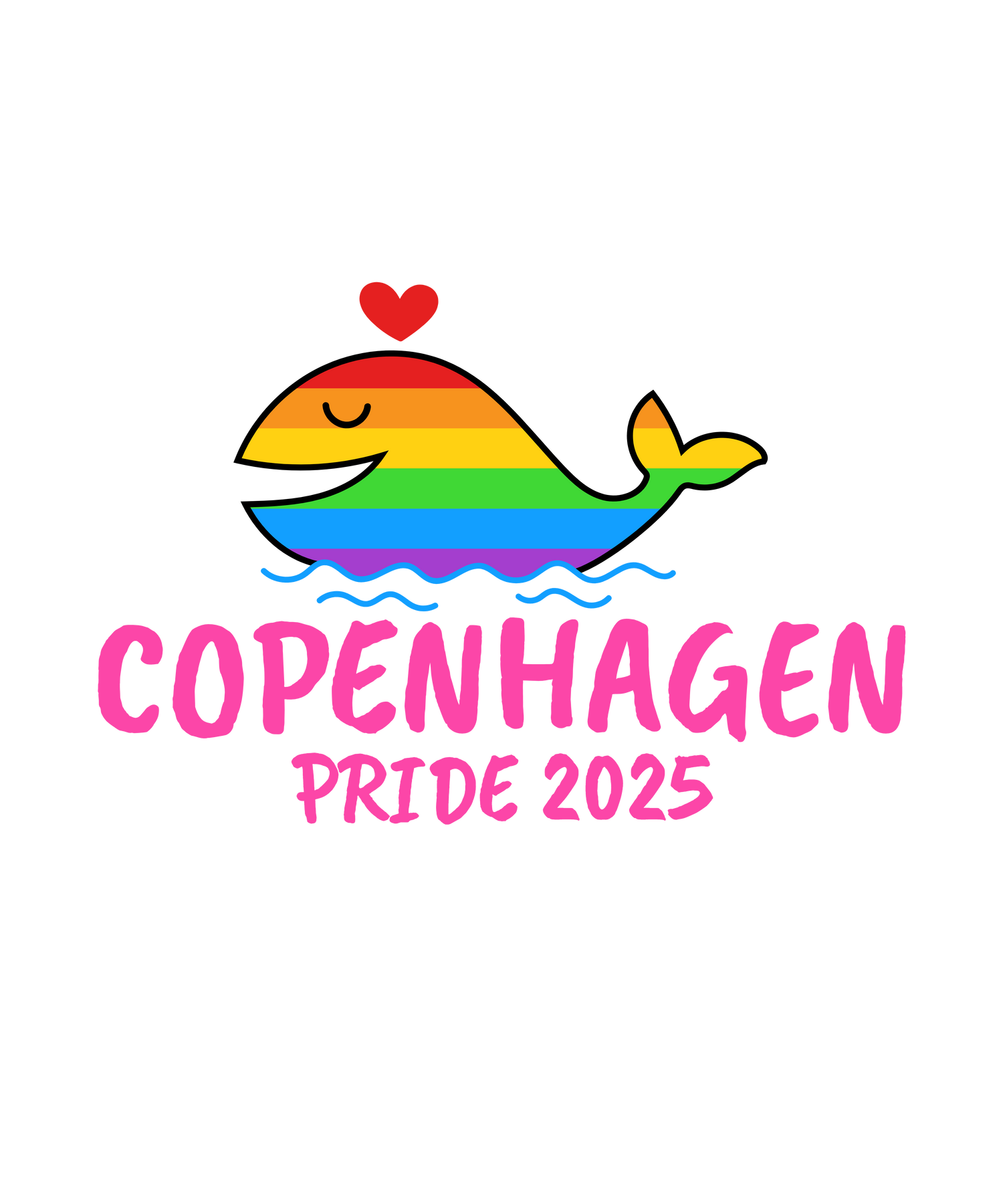 Copenhagen Pride 2025 t-shirts