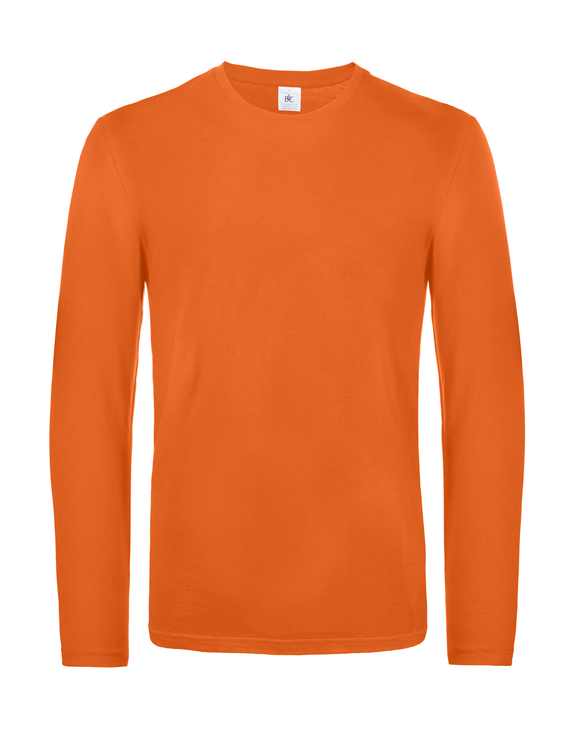 design selv langæret orange t-shirt