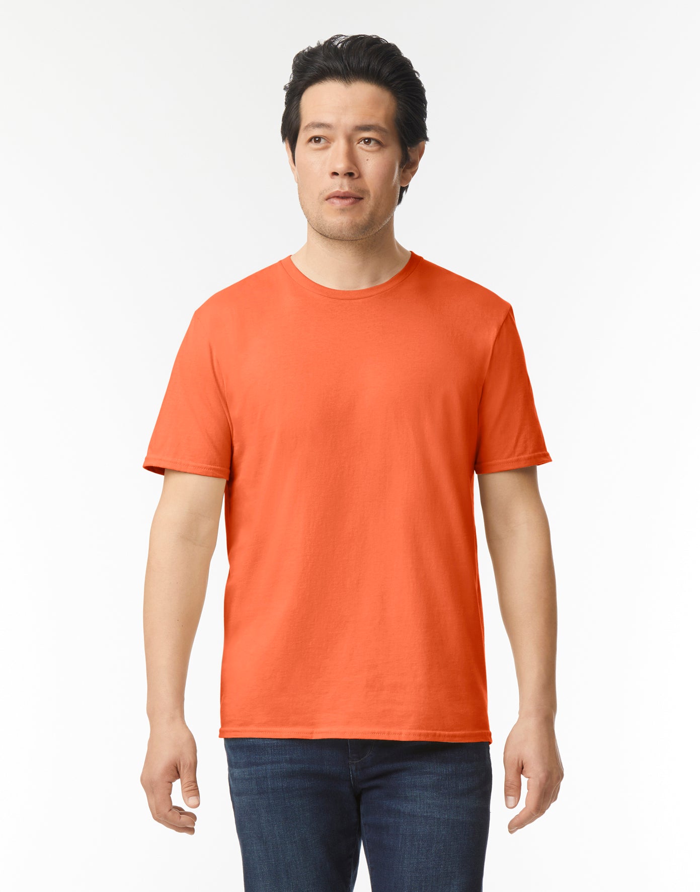 billig orange t-shirt