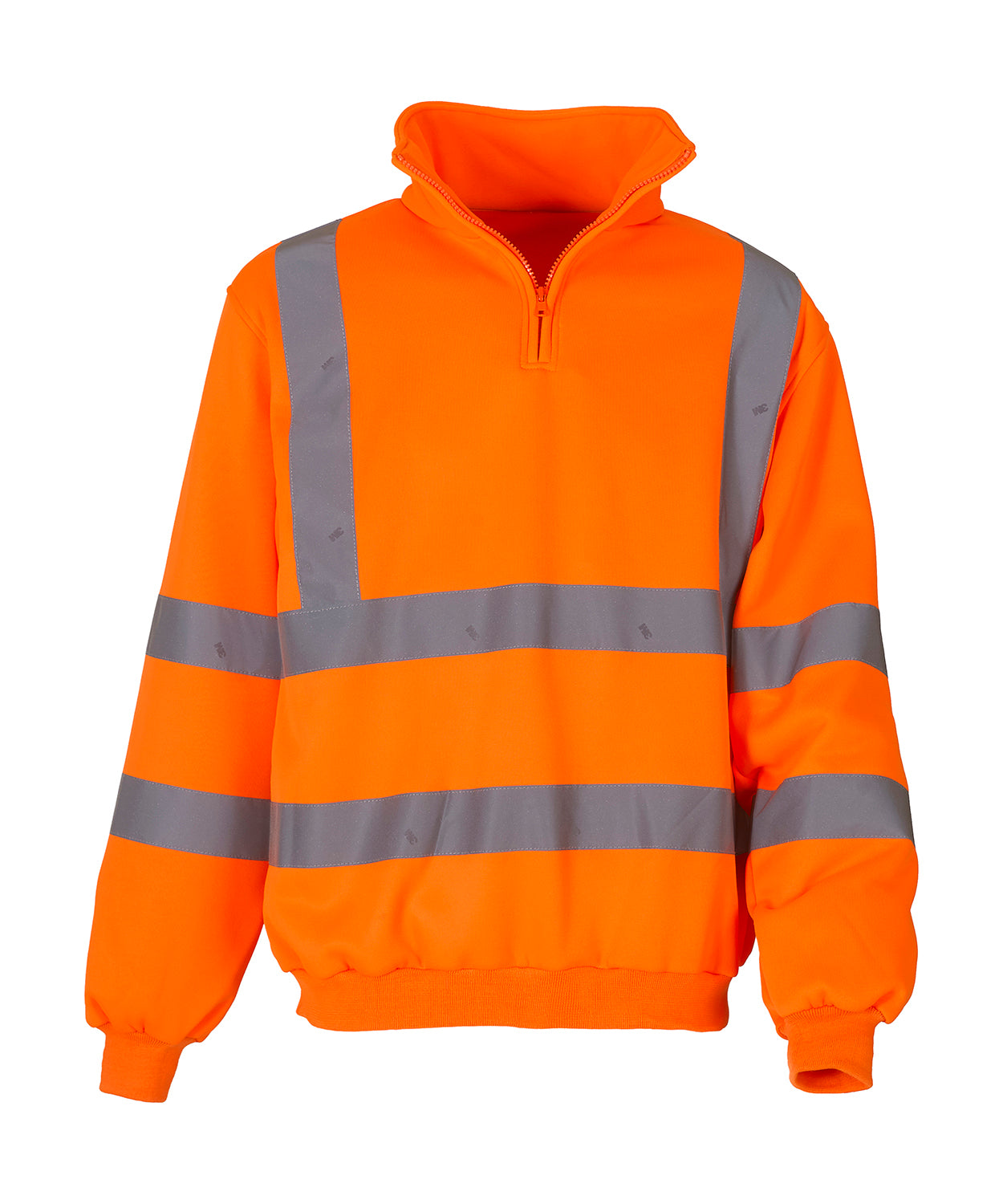 Fluo 1/4 Lynlås Sweat Shirt