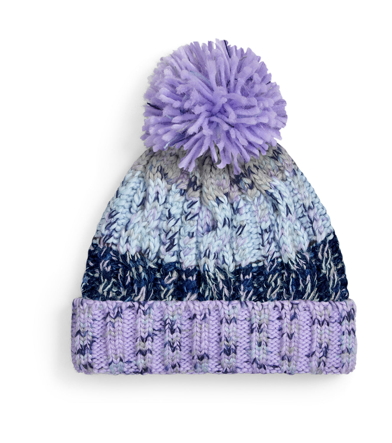 Corkscrew hue med pompom