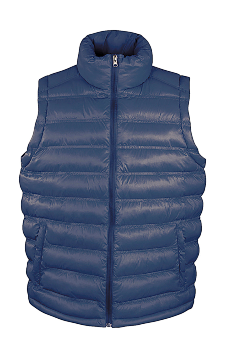 Polstret Navy Blå Vest